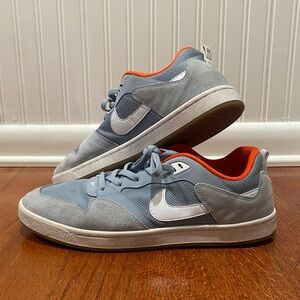 Nike SB Alleyoop Sneaker Obsidian Mist Gray suede